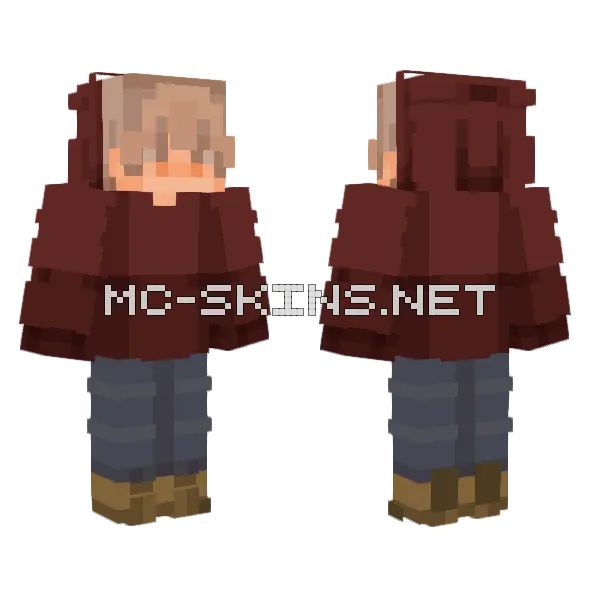 MrMarabou 2 Minecraft skin, front and back
