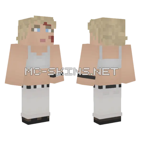 Mrs Amanda Kirby Alt 3 Minecraft skin, front and back