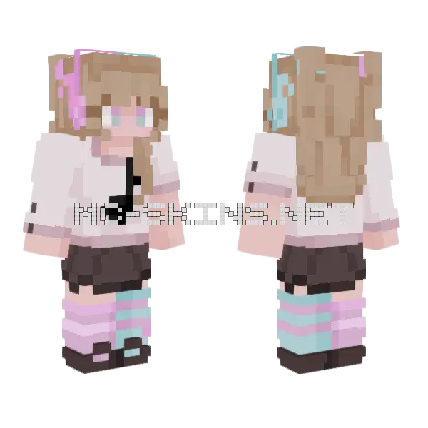 Music Major Rc Minecraft skin, front and back