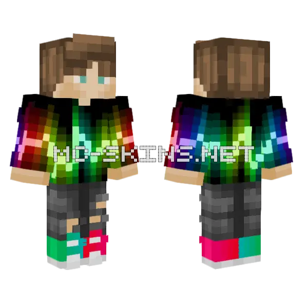 Musical Masterpieces Minecraft skin, front and back