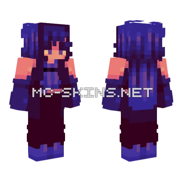 Mutant Pop Minecraft skin, front and back