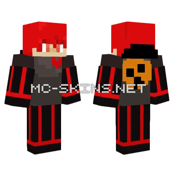 My Actual First Skin Minecraft skin, front and back