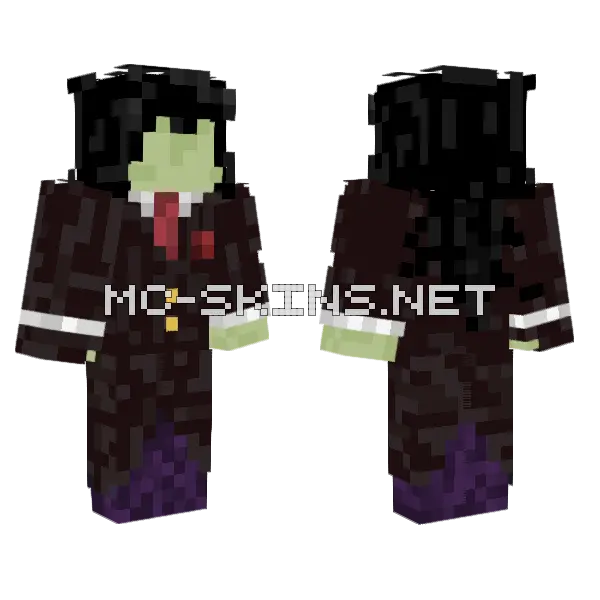 My Character Use With Credits Minecraft skin, front and back