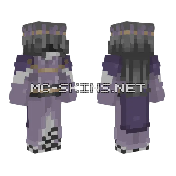 My Crown Is Set In Stone Minecraft skin, front and back