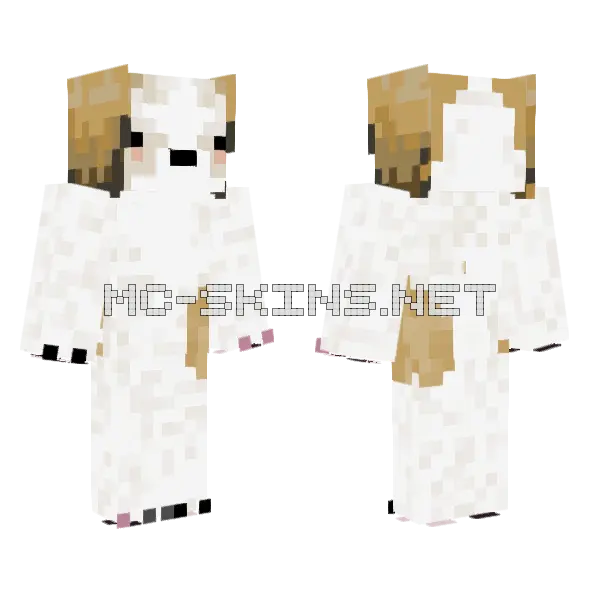 My Dog Xd Minecraft skin, front and back