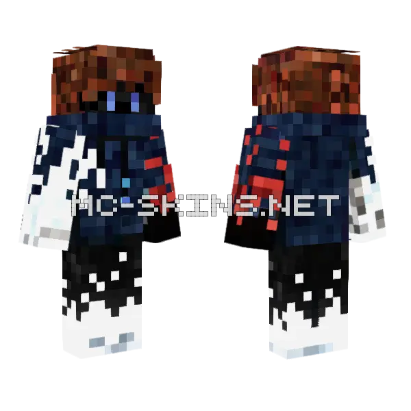 My Fav Minecraft skin, front and back