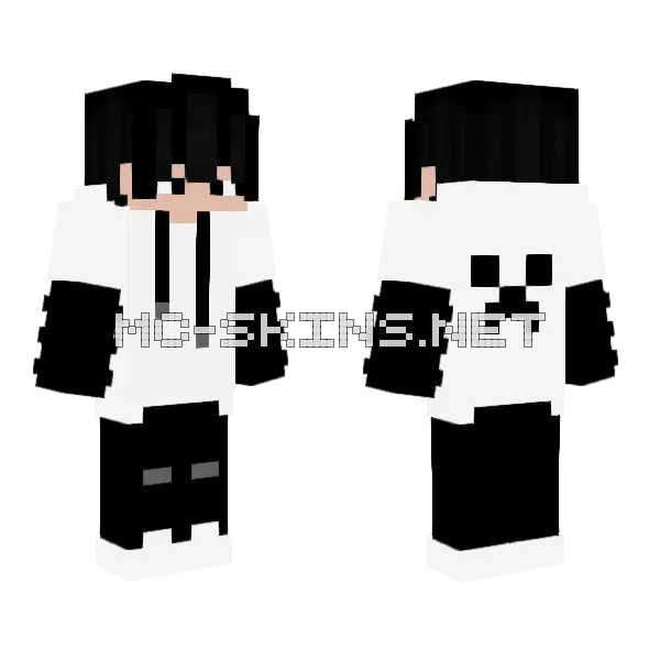 My First Skin Minecraft skin, front and back