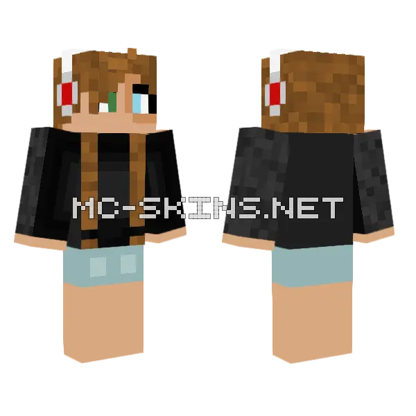 My First Skin Minecraft skin, front and back