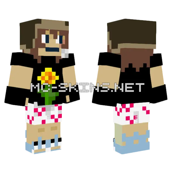 My First Skin O, front and back
