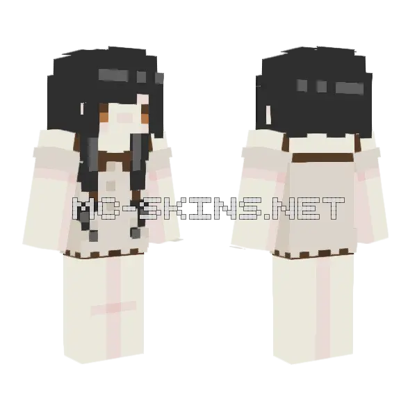My First Try Minecraft skin, front and back