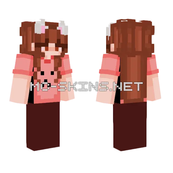 My Friends Skin Minecraft skin, front and back