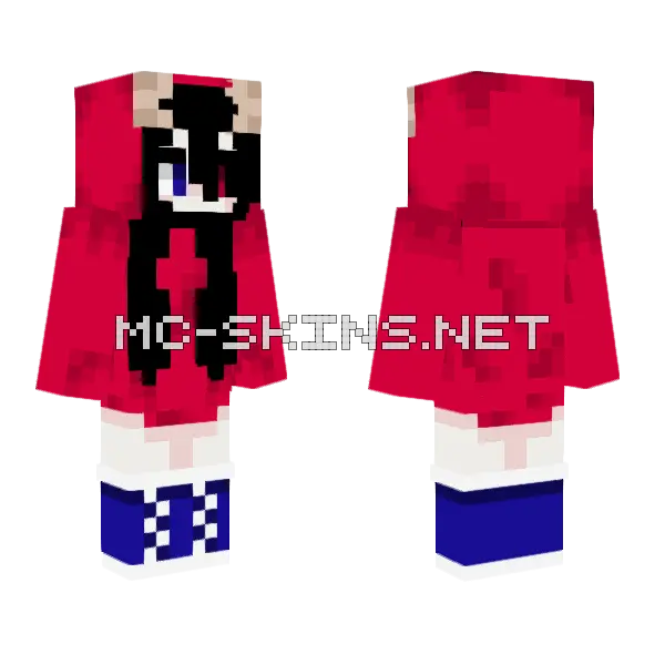My Halloween Skin Minecraft skin, front and back