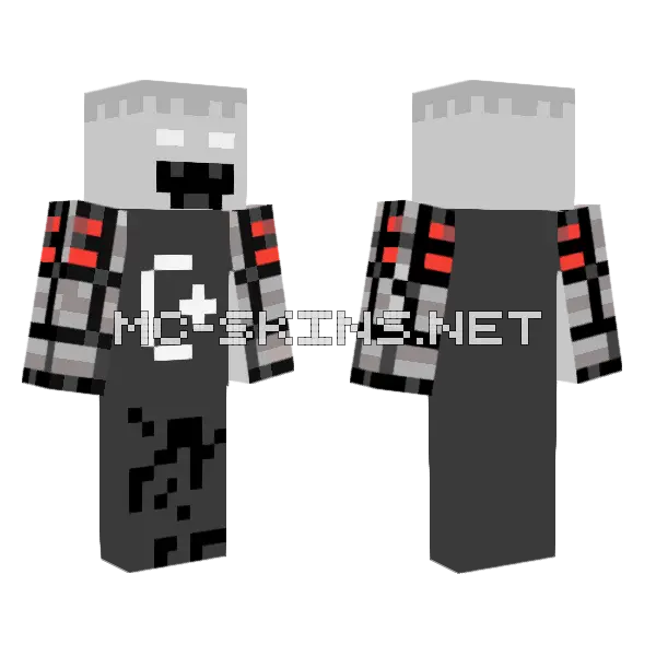 My Legend Slkin 1 Minecraft skin, front and back