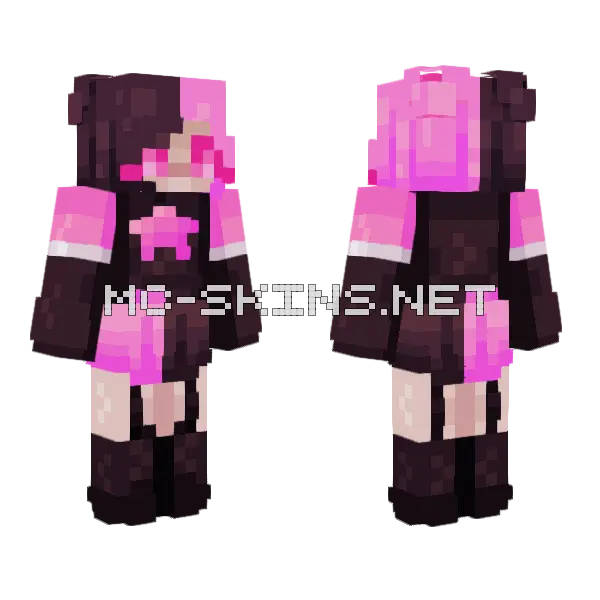 My Life Rce Minecraft skin, front and back