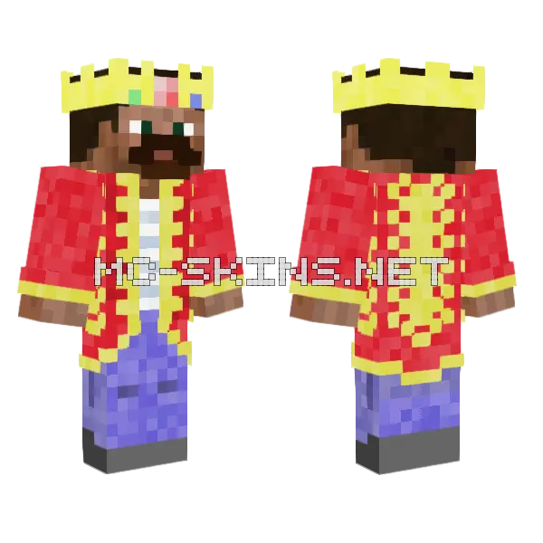 My Main Skin Royal Minecraft skin, front and back