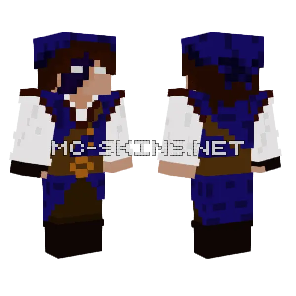 My Mc Sona Minecraft skin, front and back