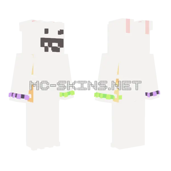 My Minecraft Skin B Minecraft skin, front and back