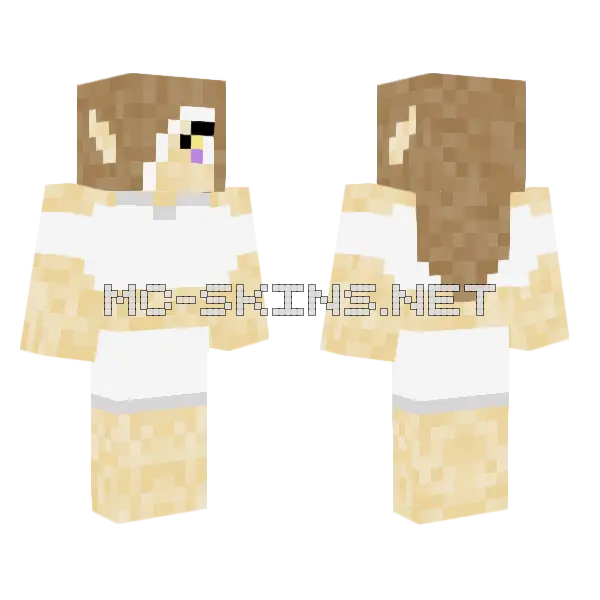 My Minecraft Swimsuit Minecraft skin, front and back