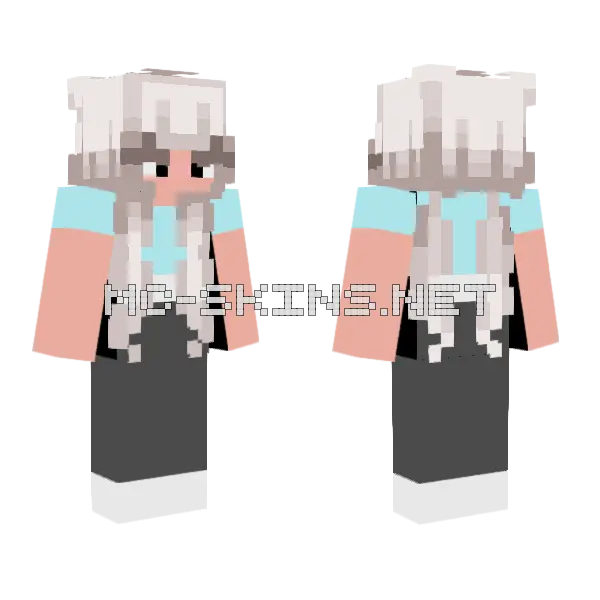 My OC Minecraft Skin Minecraft skin, front and back
