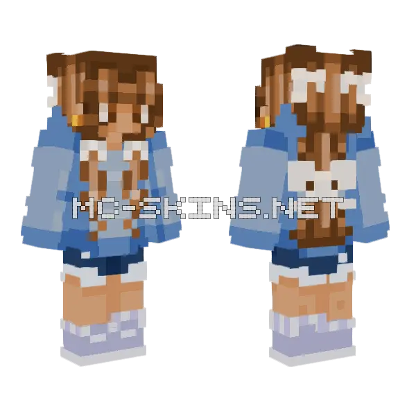 My Personal Skin Fixed Minecraft skin, front and back