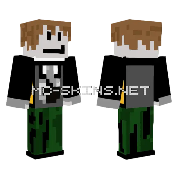 My Roblox Character, front and back