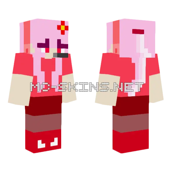 My Second Friend Gamer Minecraft skin, front and back