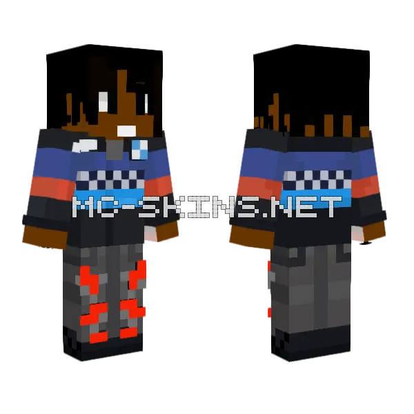 My Shi Skin Minecraft skin, front and back