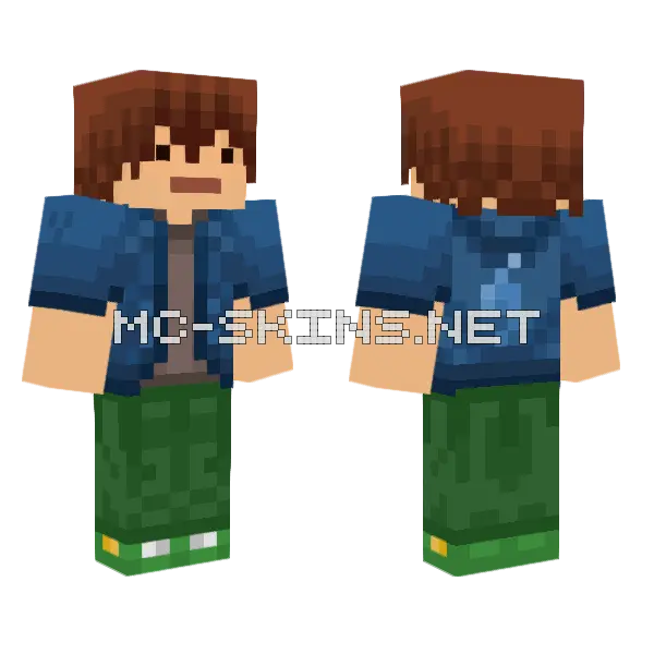 My Skin Beta 5765 Disc Minecraft skin, front and back
