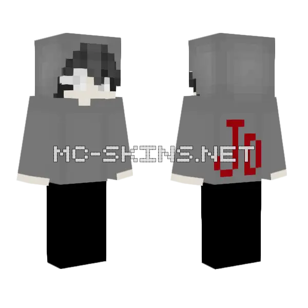 My Skin For Lil Baby Man Minecraft skin, front and back
