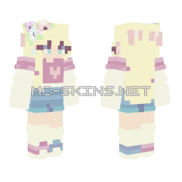 My Style Reshade Contest Minecraft skin, front and back