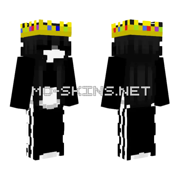 My Wife's Skin 3 Minecraft skin, front and back