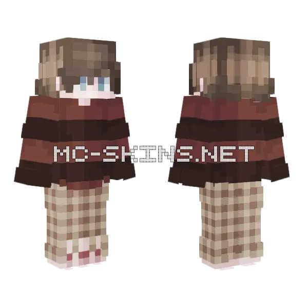 My Winter Minecraft Skin Minecraft skin, front and back