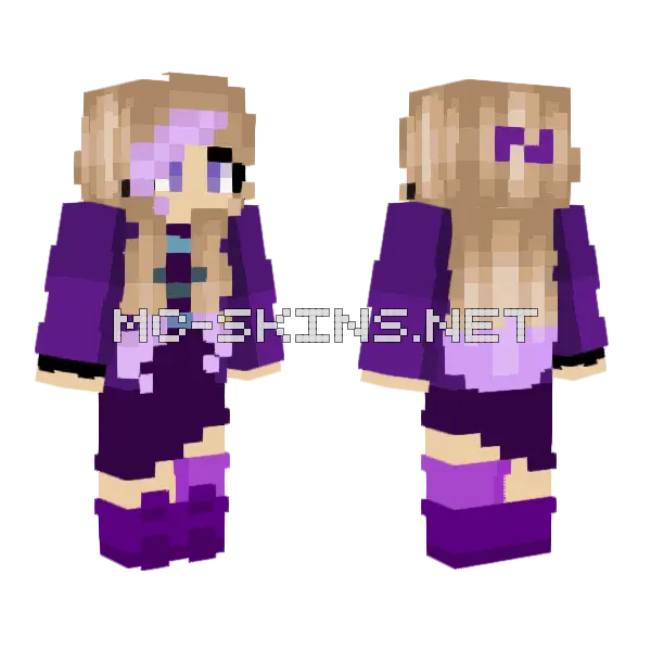 My YT Channel Skin Minecraft skin, front and back