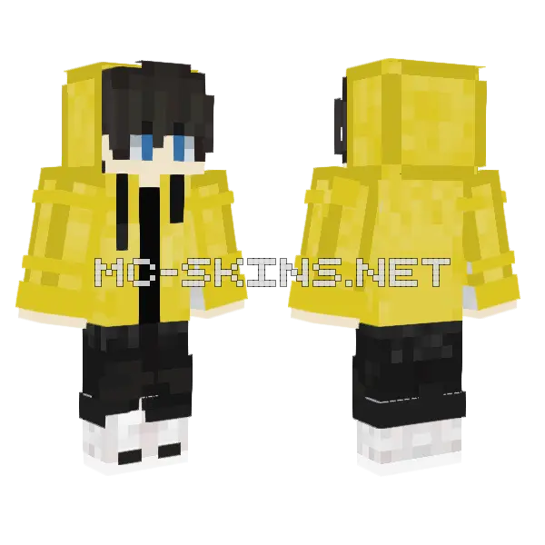 Myksa 1 Skin Remake Minecraft skin, front and back