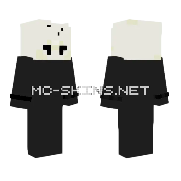 Myric Minecraft skin, front and back