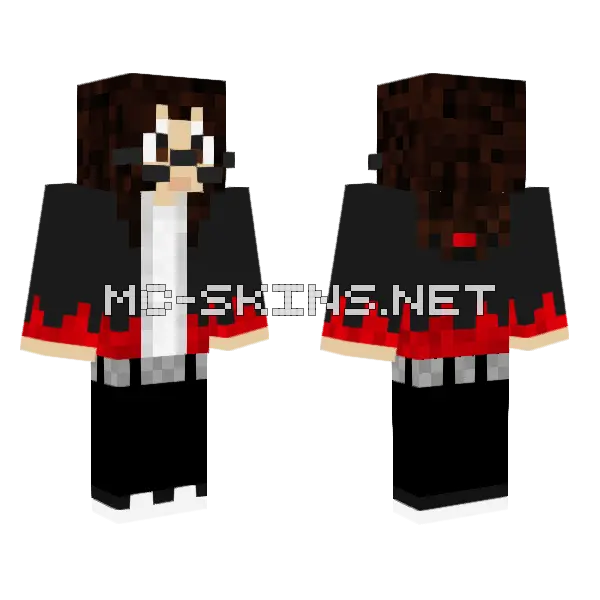 Myself 2 Minecraft skin, front and back