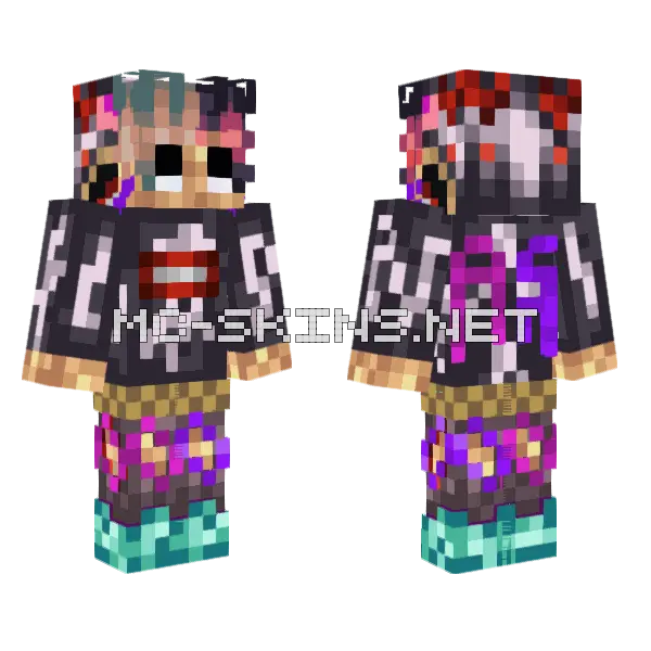 Mystic Mage Robes, front and back