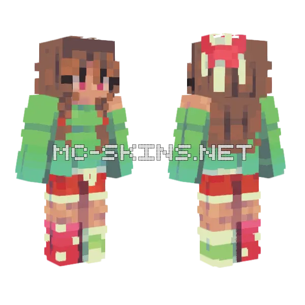 Mystical Urban SFA 24 Minecraft skin, front and back