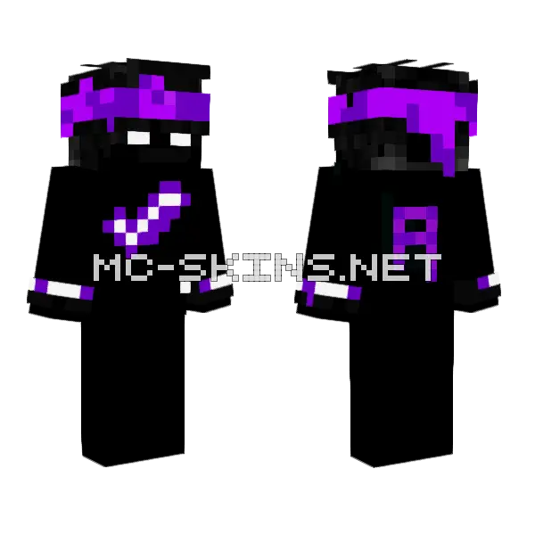 Nabid Duo Skin232 Minecraft skin, front and back