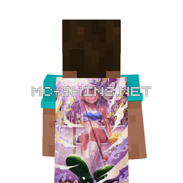 Nagatoro Cheerleader cape, outside and lining