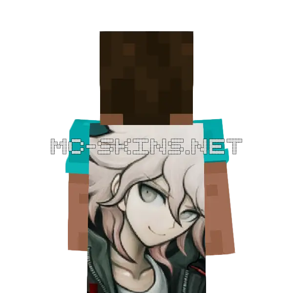 Nagito Komaeda cape, outside and lining