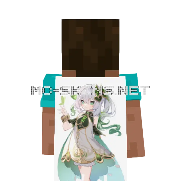 Nahida Flying cape, outside and lining