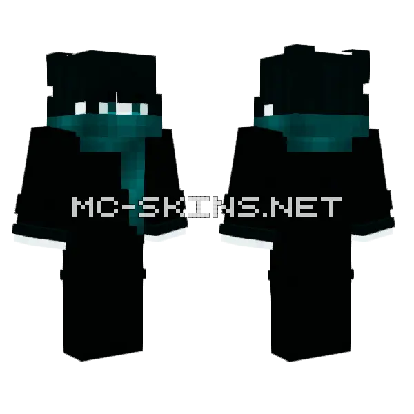 Nakwol Minecraft skin, front and back
