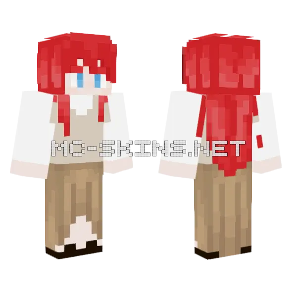 Nala Skin Minecraft skin, front and back