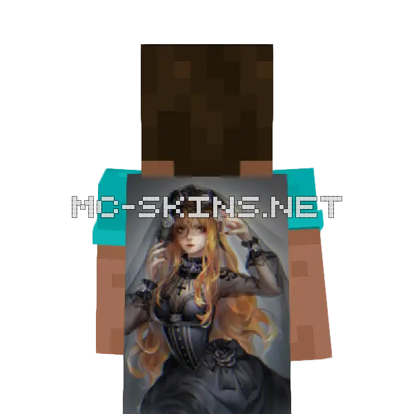Nami Halloween cape, outside and lining
