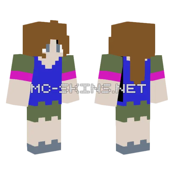 Nancrianes Bear Skin Minecraft skin, front and back