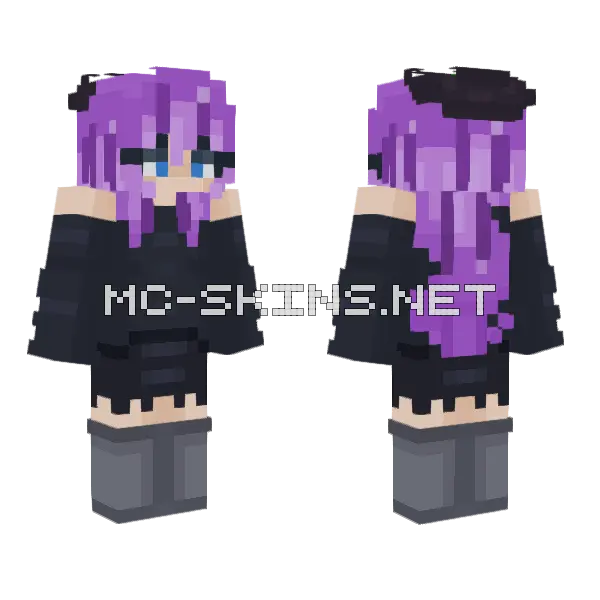 Nani 300 Followers Reee Minecraft skin, front and back