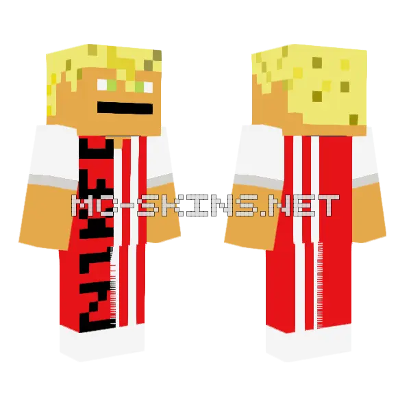 Naoya Zenin KFC, front and back