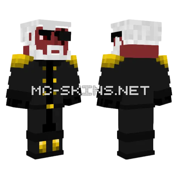 Naval Officer Uniform, front and back