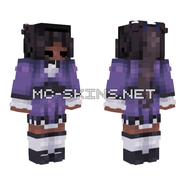 Nebula Boy Minecraft skin, front and back